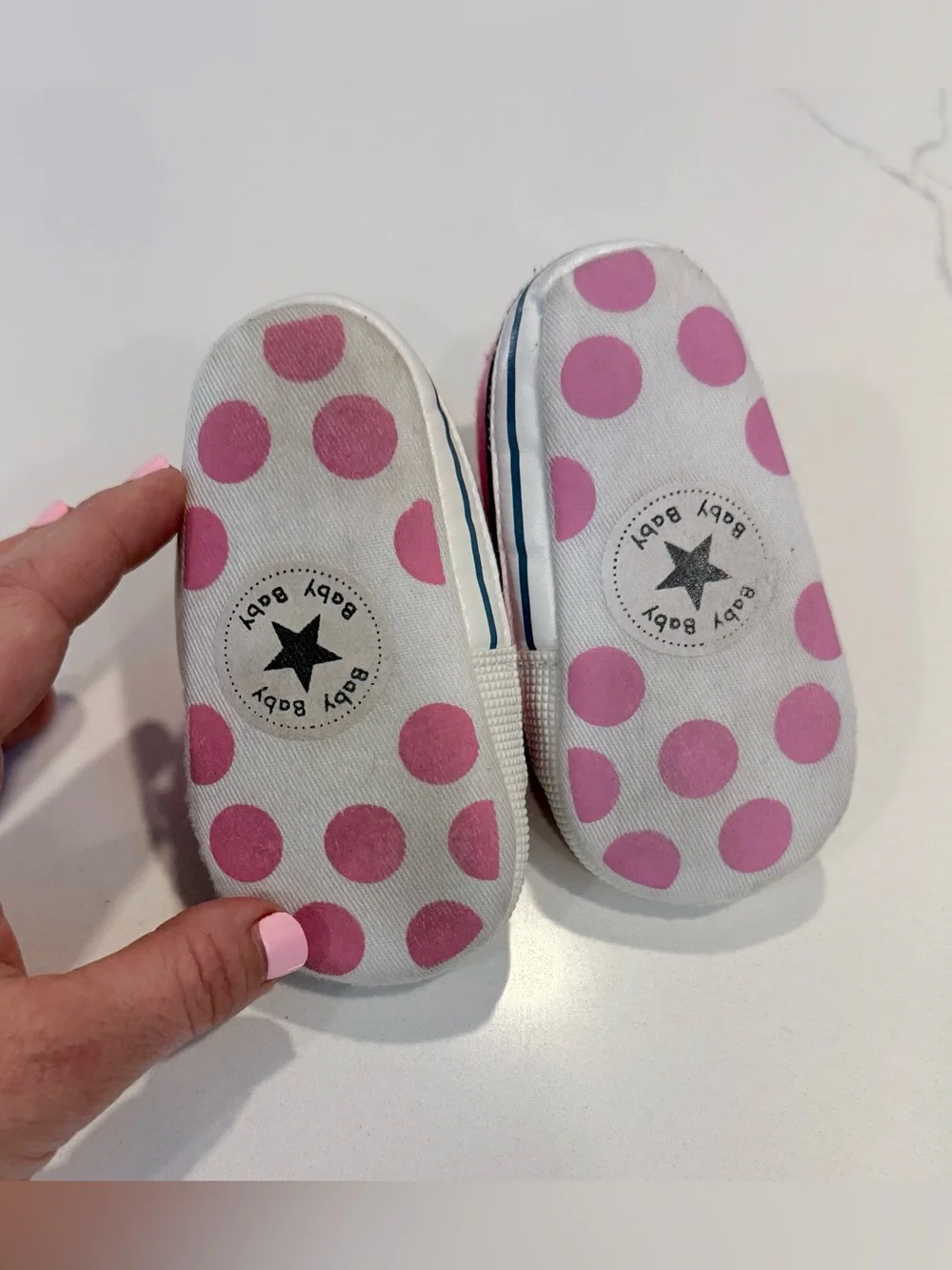 Amazon • Canvas High-Top Baby Shoes
